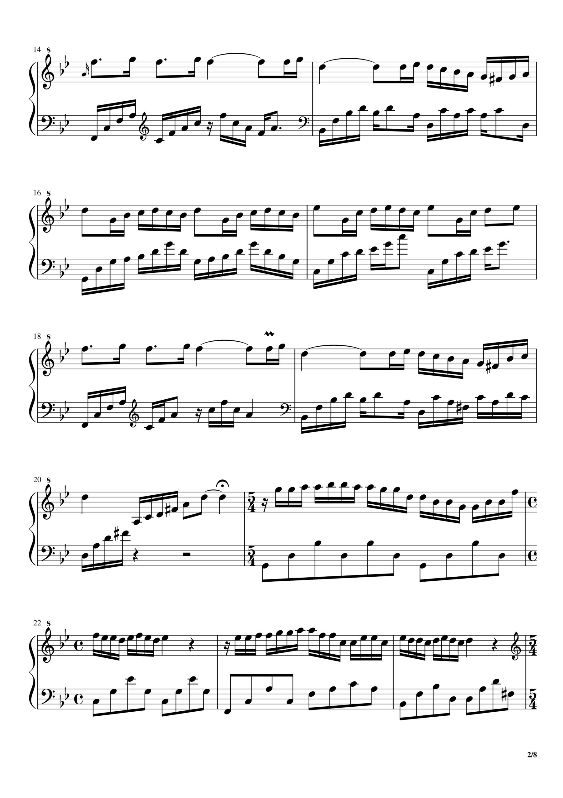 Clayderman, Mariage Piano Sheet Music eSheetMusics.com