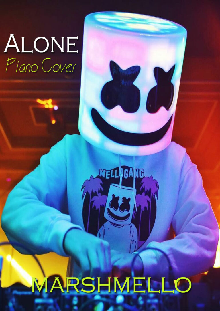 DJ Marshmello, Alone Piano Sheet Music