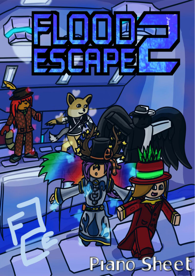 Roblox Flood Escape 2 Piano Sheet Music