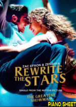 Zac Efron Ft. Zendaya, Rewrite The Stars Piano