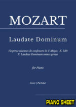 Mozart, Laudate Dominum Piano